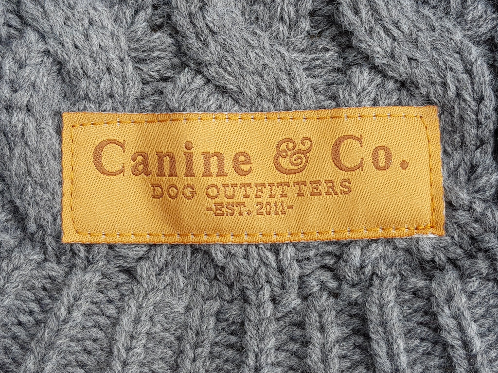 The Gelert Dog Jumper in Grey - Canine-and-Co-Dog-Jumpers