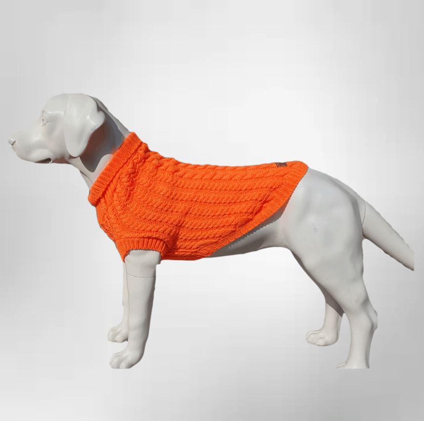 The Gelert Dog Jumper in Orange - Canine-and-Co-Dog-Jumpers