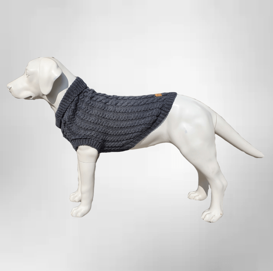 The Gelert Dog Jumper in Grey - Canine-and-Co-Dog-Jumpers